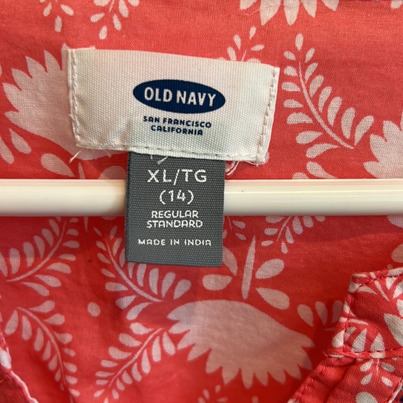 Old Navy girls split next blouse - Picture 3 of 5